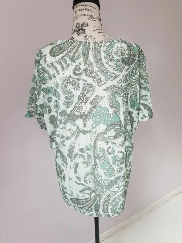 Mint green 2-in-1 fluid blouse C&A Canada – Size L / XL – photo 10